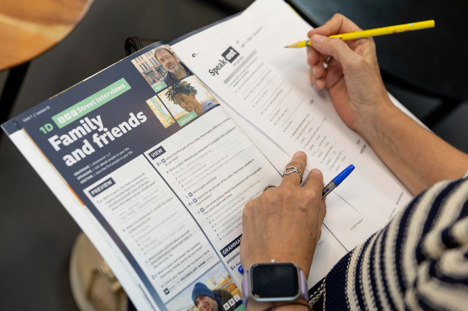 Clase de inglés para adultos en English in Town
